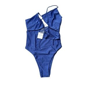 NWT Riot Swim Biscayne One Piece River Blue Size XS